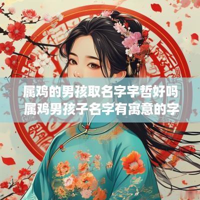 属鸡的男孩取名字宇哲好吗 属鸡男孩子名字有寓意的字