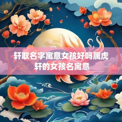 轩取名字寓意女孩好吗属虎 轩的女孩名寓意