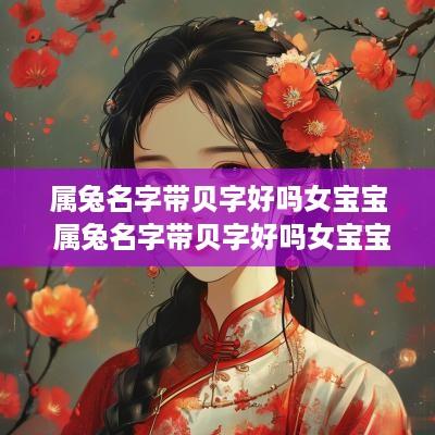 属兔名字带贝字好吗女宝宝 属兔名字带贝字好吗女宝宝取名