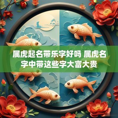 属虎起名带乐字好吗 属虎名字中带这些字大富大贵
