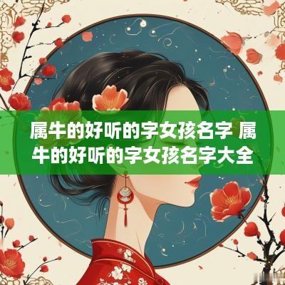 属牛的好听的字女孩名字 属牛的好听的字女孩名字大全