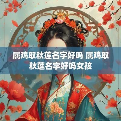 属鸡取秋莲名字好吗 属鸡取秋莲名字好吗女孩