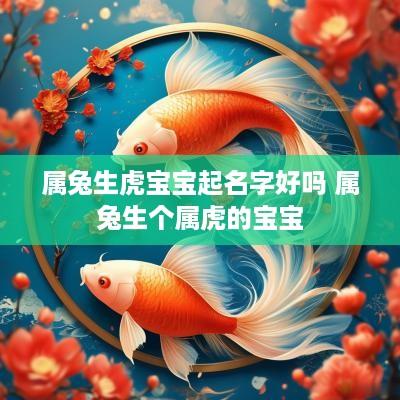 属兔生虎宝宝起名字好吗 属兔生个属虎的宝宝