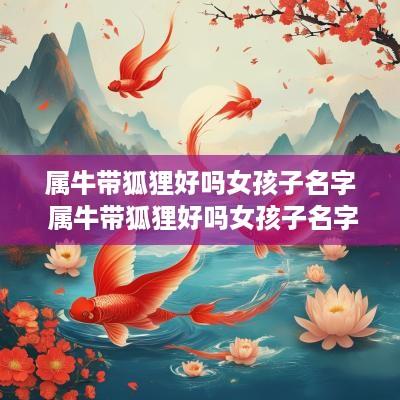 属牛带狐狸好吗女孩子名字 属牛带狐狸好吗女孩子名字叫什么