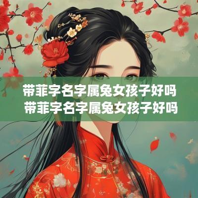 带菲字名字属兔女孩子好吗 带菲字名字属兔女孩子好吗