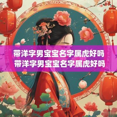 带洋字男宝宝名字属虎好吗 带洋字男宝宝名字属虎好吗 带洋字男宝宝名字属虎好吗 带洋字男宝宝名字属虎好吗