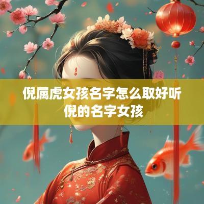 倪属虎女孩名字怎么取好听 倪的名字女孩