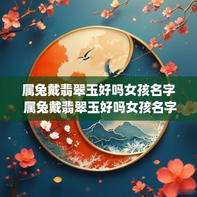 属兔戴翡翠玉好吗女孩名字 属兔戴翡翠玉好吗女孩名字大全