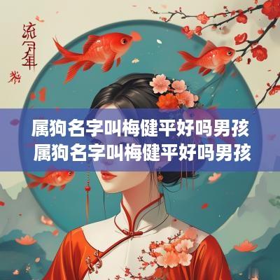 属狗名字叫梅健平好吗男孩 属狗名字叫梅健平好吗男孩子
