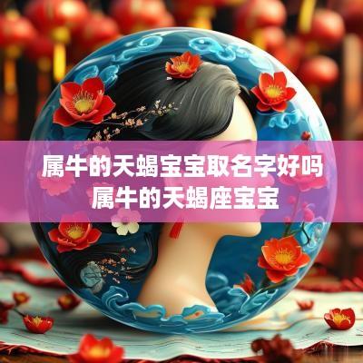 属牛的天蝎宝宝取名字好吗 属牛的天蝎座宝宝