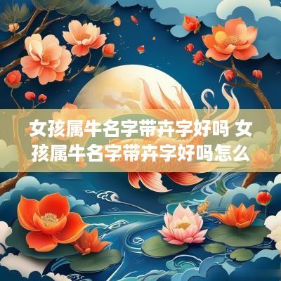 女孩属牛名字带卉字好吗 女孩属牛名字带卉字好吗怎么取