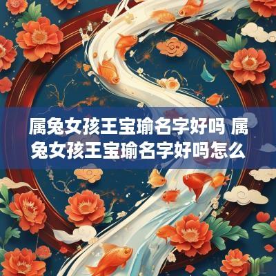属兔女孩王宝瑜名字好吗 属兔女孩王宝瑜名字好吗怎么取