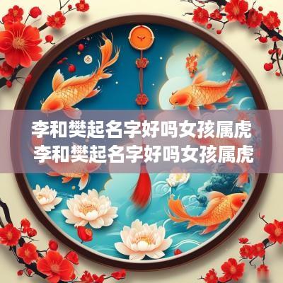 李和樊起名字好吗女孩属虎 李和樊起名字好吗女孩属虎的