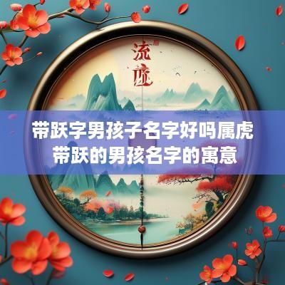 带跃字男孩子名字好吗属虎 带跃的男孩名字的寓意