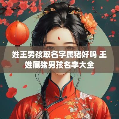 姓王男孩取名字属猪好吗 王姓属猪男孩名字大全