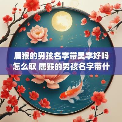 属猴的男孩名字带昊字好吗怎么取 属猴的男孩名字带什么字好