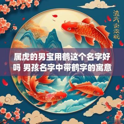 属虎的男宝用鹤这个名字好吗 男孩名字中带鹤字的寓意