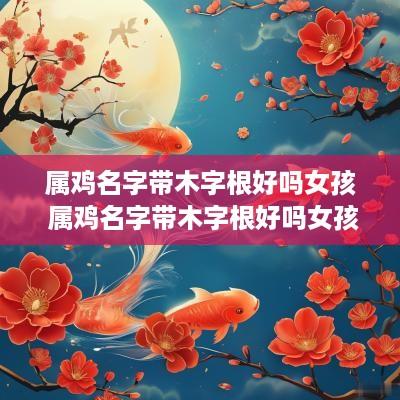 属鸡名字带木字根好吗女孩 属鸡名字带木字根好吗女孩怎么取名