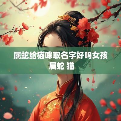 属蛇给猫咪取名字好吗女孩 属蛇 猫