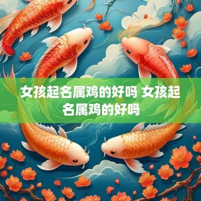 女孩起名属鸡的好吗 女孩起名属鸡的好吗