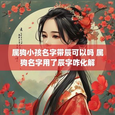 属狗小孩名字带辰可以吗 属狗名字用了辰字咋化解