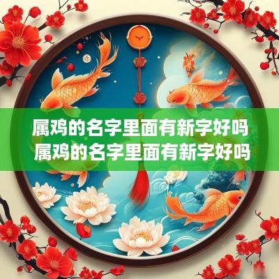 属鸡的名字里面有新字好吗 属鸡的名字里面有新字好吗男孩