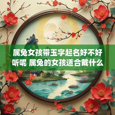 属兔女孩带玉字起名好不好听呢 属兔的女孩适合戴什么玉