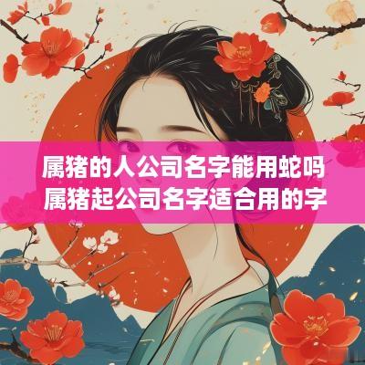 属猪的人公司名字能用蛇吗 属猪起公司名字适合用的字