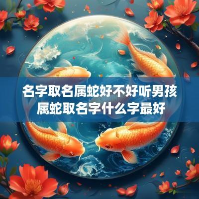 名字取名属蛇好不好听男孩 属蛇取名字什么字最好