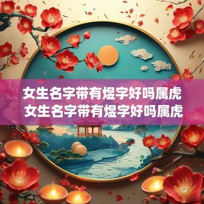 女生名字带有煜字好吗属虎 女生名字带有煜字好吗属虎的