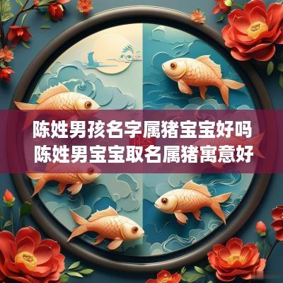 陈姓男孩名字属猪宝宝好吗 陈姓男宝宝取名属猪寓意好