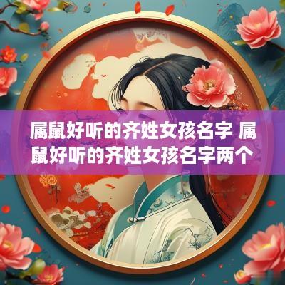 属鼠好听的齐姓女孩名字 属鼠好听的齐姓女孩名字两个字