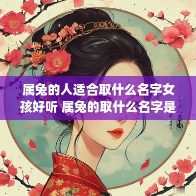 属兔的人适合取什么名字女孩好听 属兔的取什么名字是最好的女孩