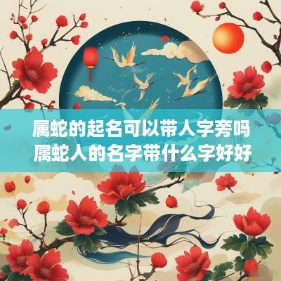 属蛇的起名可以带人字旁吗 属蛇人的名字带什么字好好