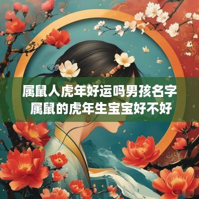 属鼠人蛇年好运吗男孩名字 属鼠的蛇年生宝宝好不好
