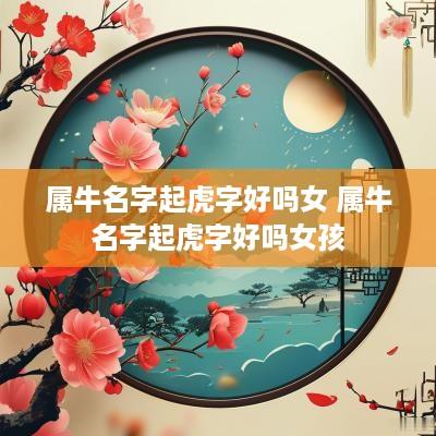 属牛名字起虎字好吗女 属牛名字起虎字好吗女孩