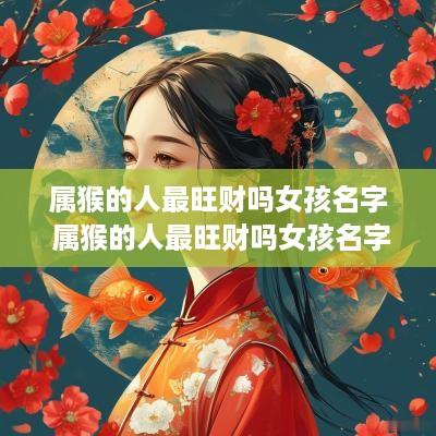 属猴的人最旺财吗女孩名字 属猴的人最旺财吗女孩名字叫什么