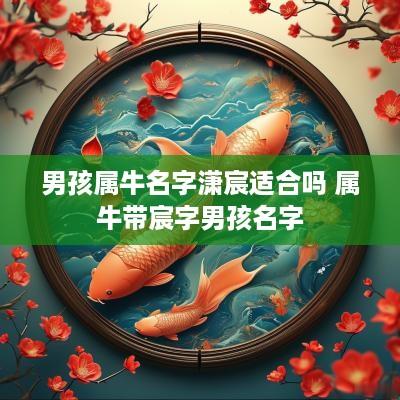 男孩属牛名字潇宸适合吗 属牛带宸字男孩名字
