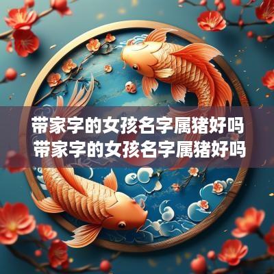 带家字的女孩名字属猪好吗 带家字的女孩名字属猪好吗