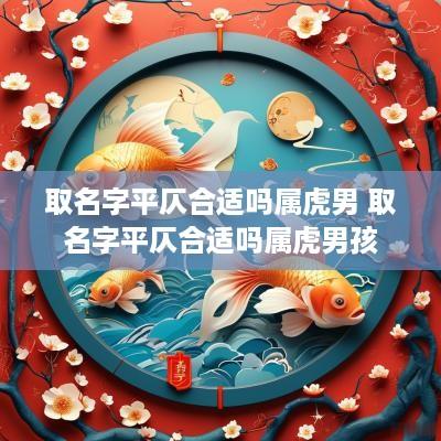 取名字平仄合适吗属虎男 取名字平仄合适吗属虎男孩