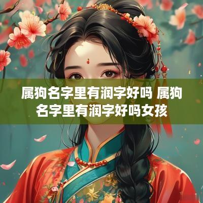 属狗名字里有润字好吗 属狗名字里有润字好吗女孩
