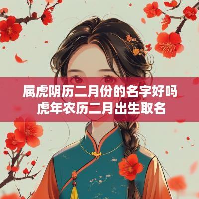 属虎阴历二月份的名字好吗 蛇年农历二月出生取名