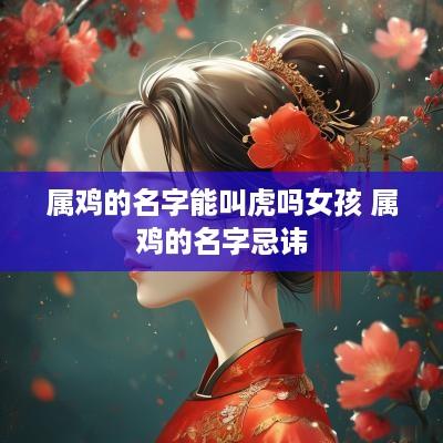 属鸡的名字能叫虎吗女孩 属鸡的名字忌讳
