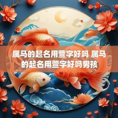 属马的起名用萱字好吗 属马的起名用萱字好吗男孩