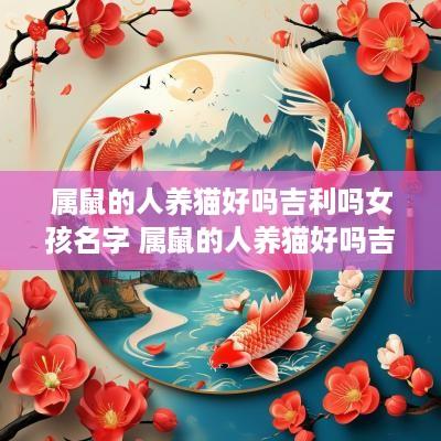 属鼠的人养猫好吗吉利吗女孩名字 属鼠的人养猫好吗吉利吗女孩名字大全