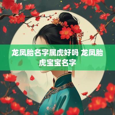 龙凤胎名字属虎好吗 龙凤胎虎宝宝名字