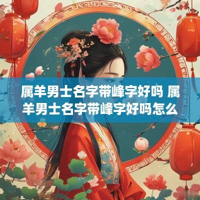 属羊男士名字带峰字好吗 属羊男士名字带峰字好吗怎么取