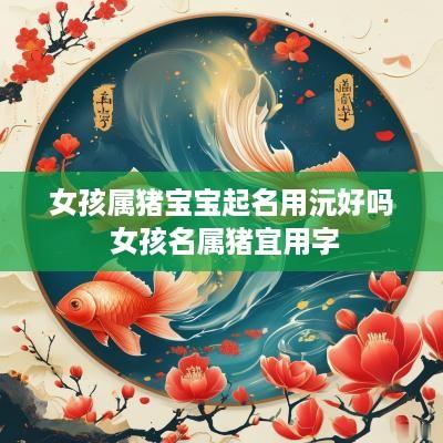 女孩属猪宝宝起名用沅好吗 女孩名属猪宜用字