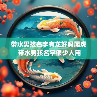 带水男孩名字有龙好吗属虎 带水男孩名字很少人用