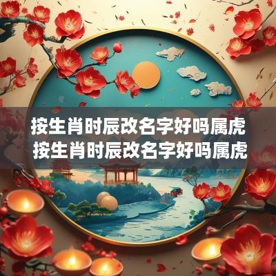 按生肖时辰改名字好吗属虎 按生肖时辰改名字好吗属虎女